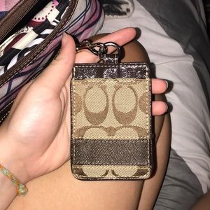 Coach Keychain